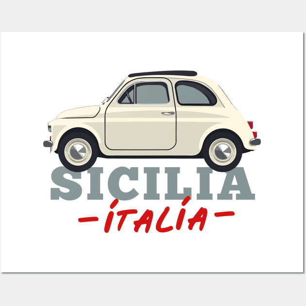 Sicilia Italia Wall Art by DankFutura